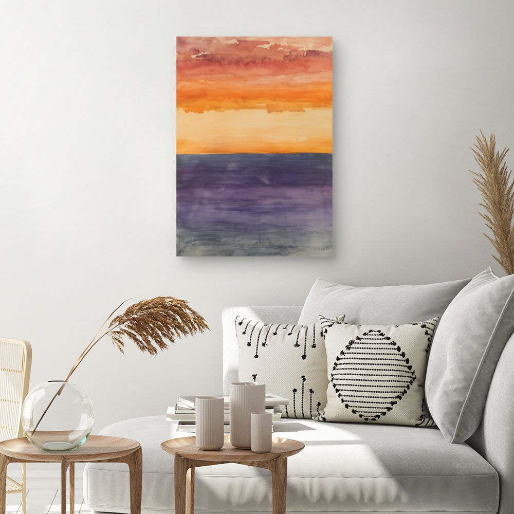 Toile "Coucher de soleil"