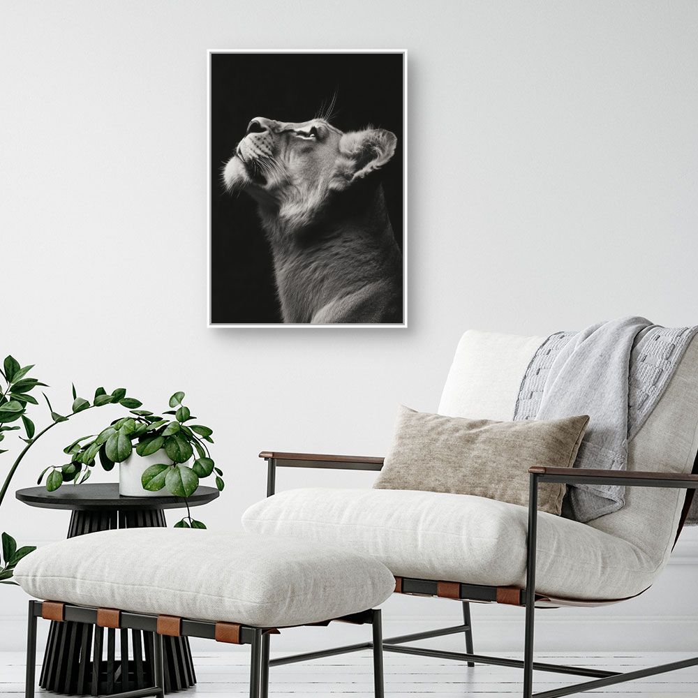 Toile "Regard majestueux"