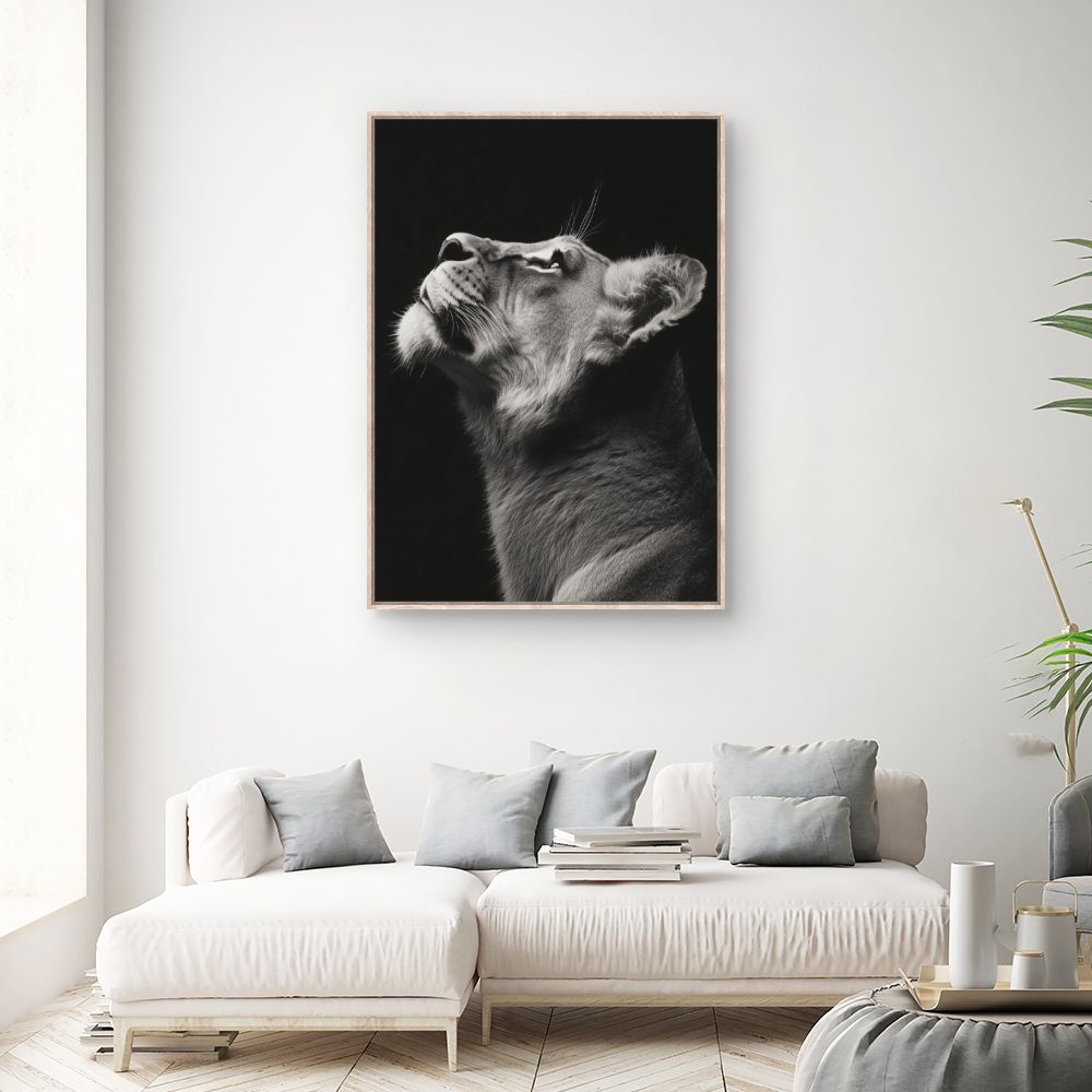 Toile "Regard majestueux"