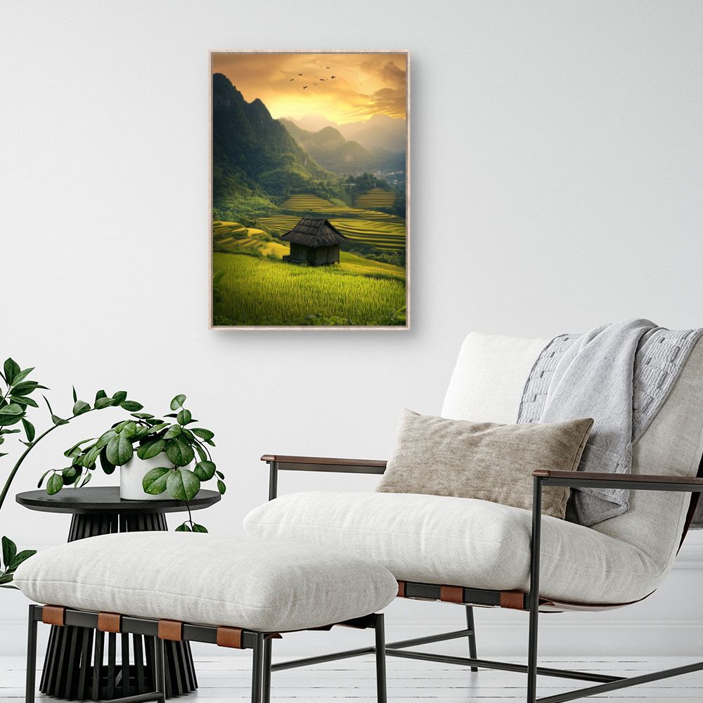 Toile "Paysage serein"
