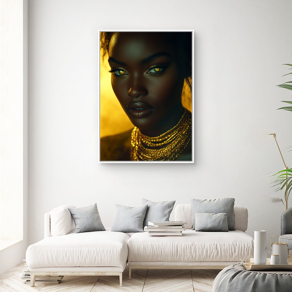 Toile "Splendeur dorée"