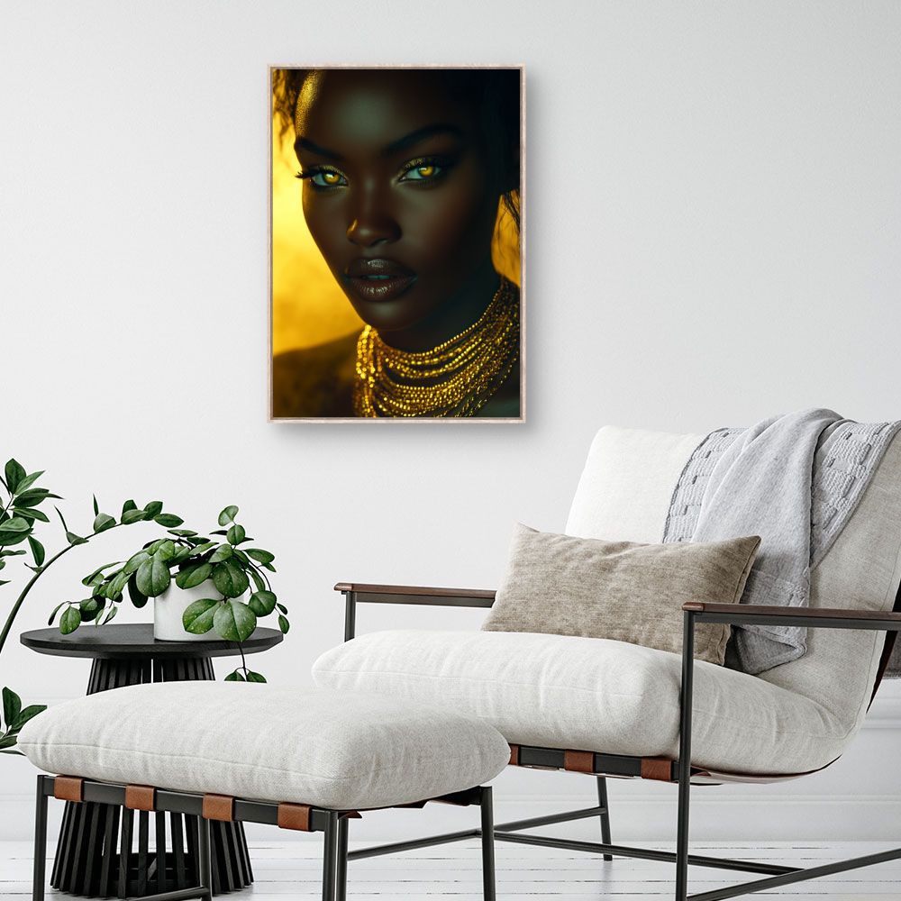 Toile "Splendeur dorée"