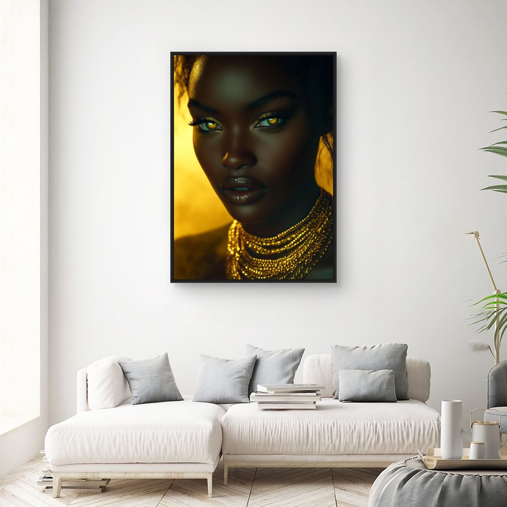 Toile "Splendeur dorée"