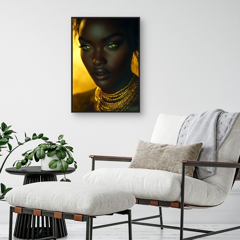 Toile "Splendeur dorée"