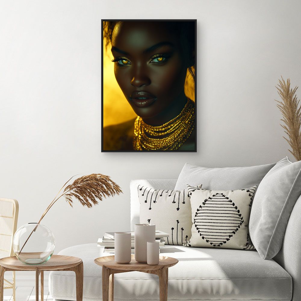 Toile "Splendeur dorée"