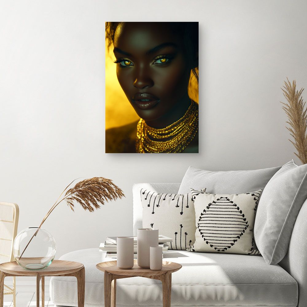 Toile "Splendeur dorée"