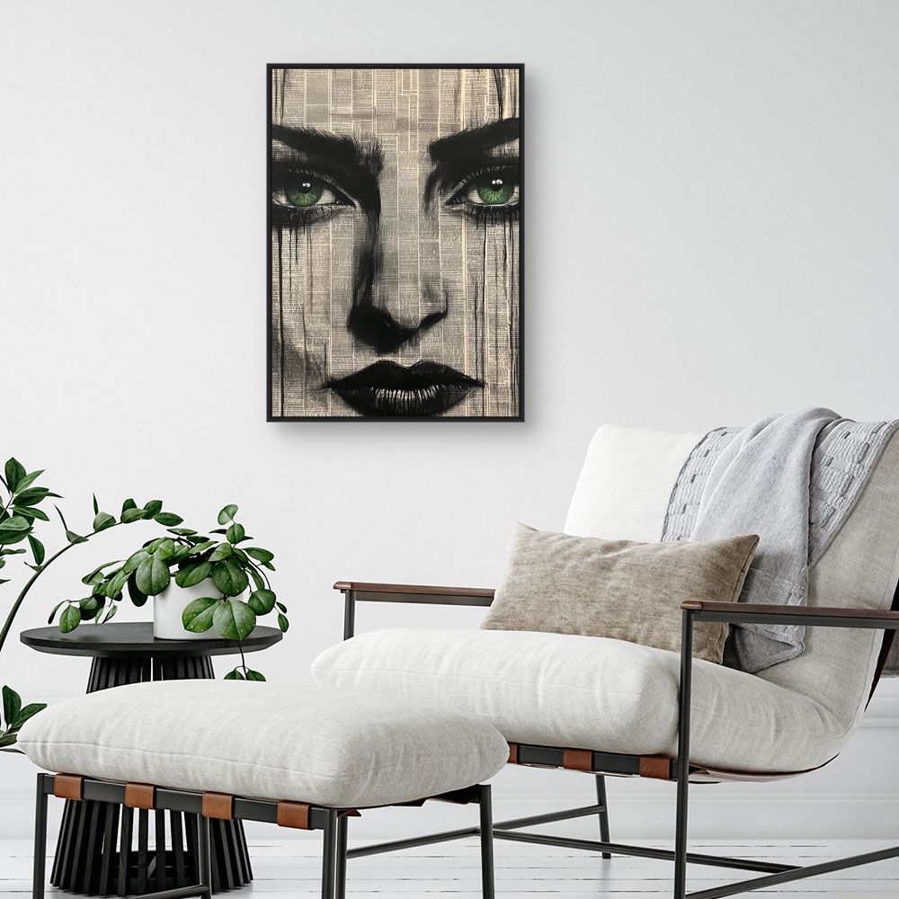 Toile "Regard perçant"