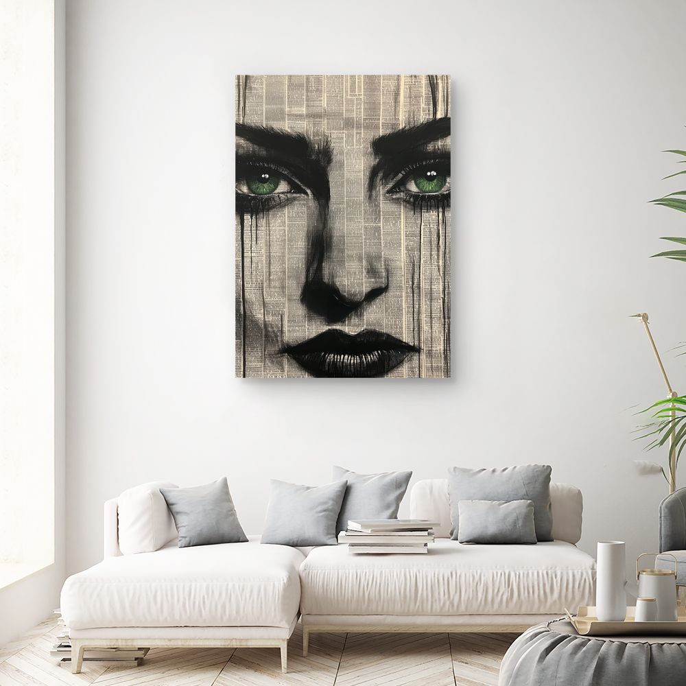 Toile "Regard perçant"