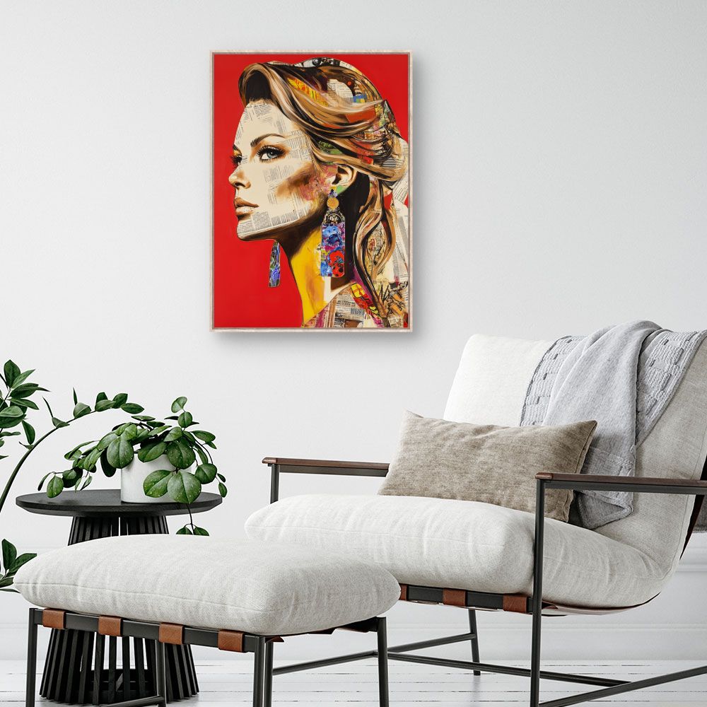 Toile "Portrait moderne"