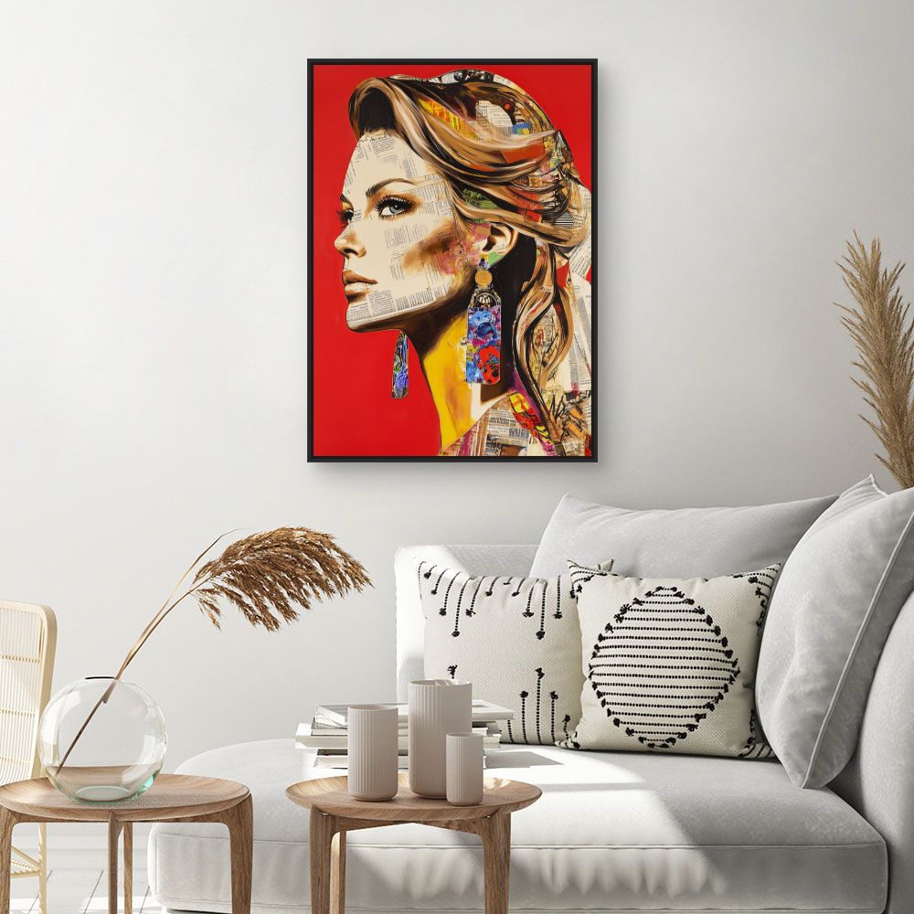 Toile "Portrait moderne"