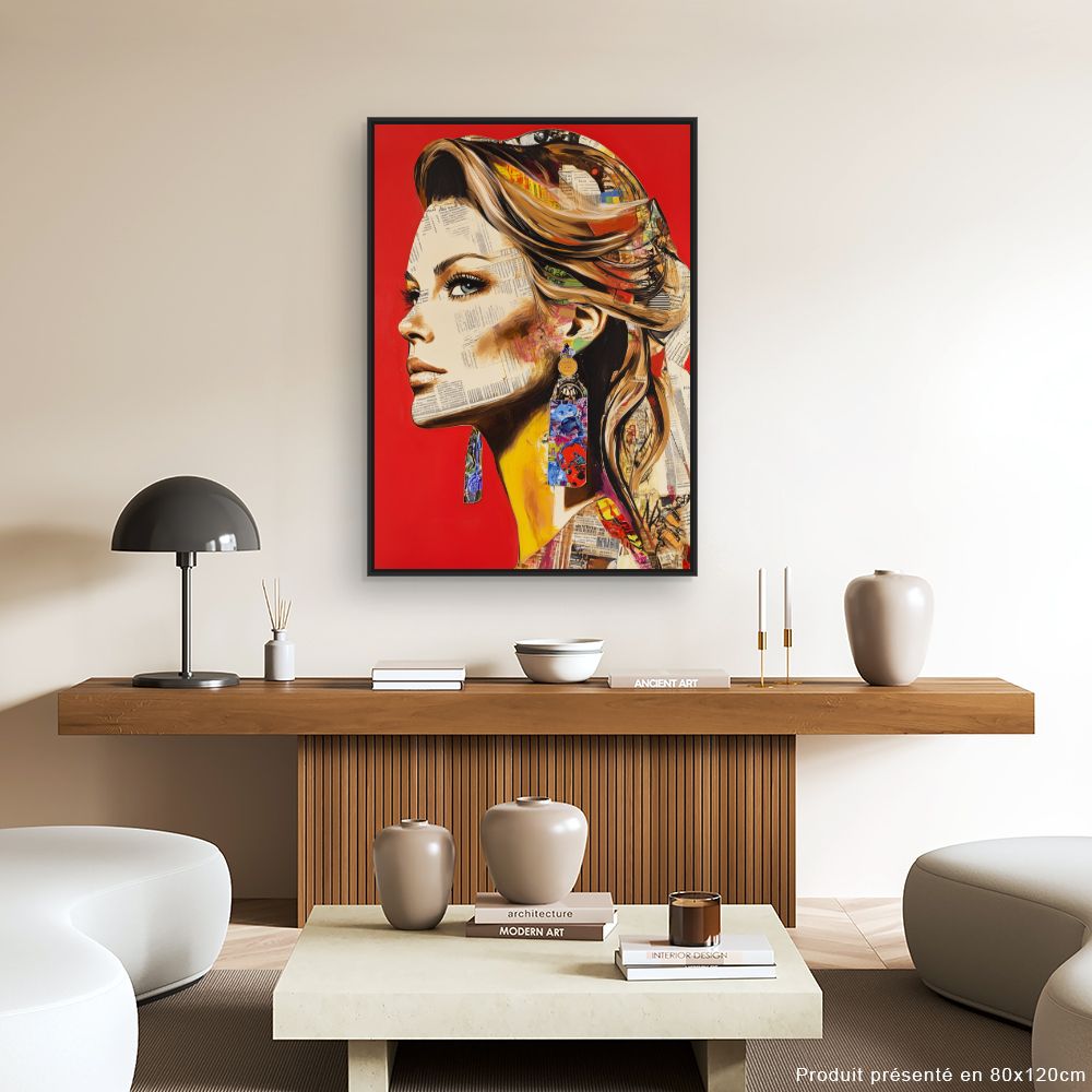 Toile "Portrait moderne"