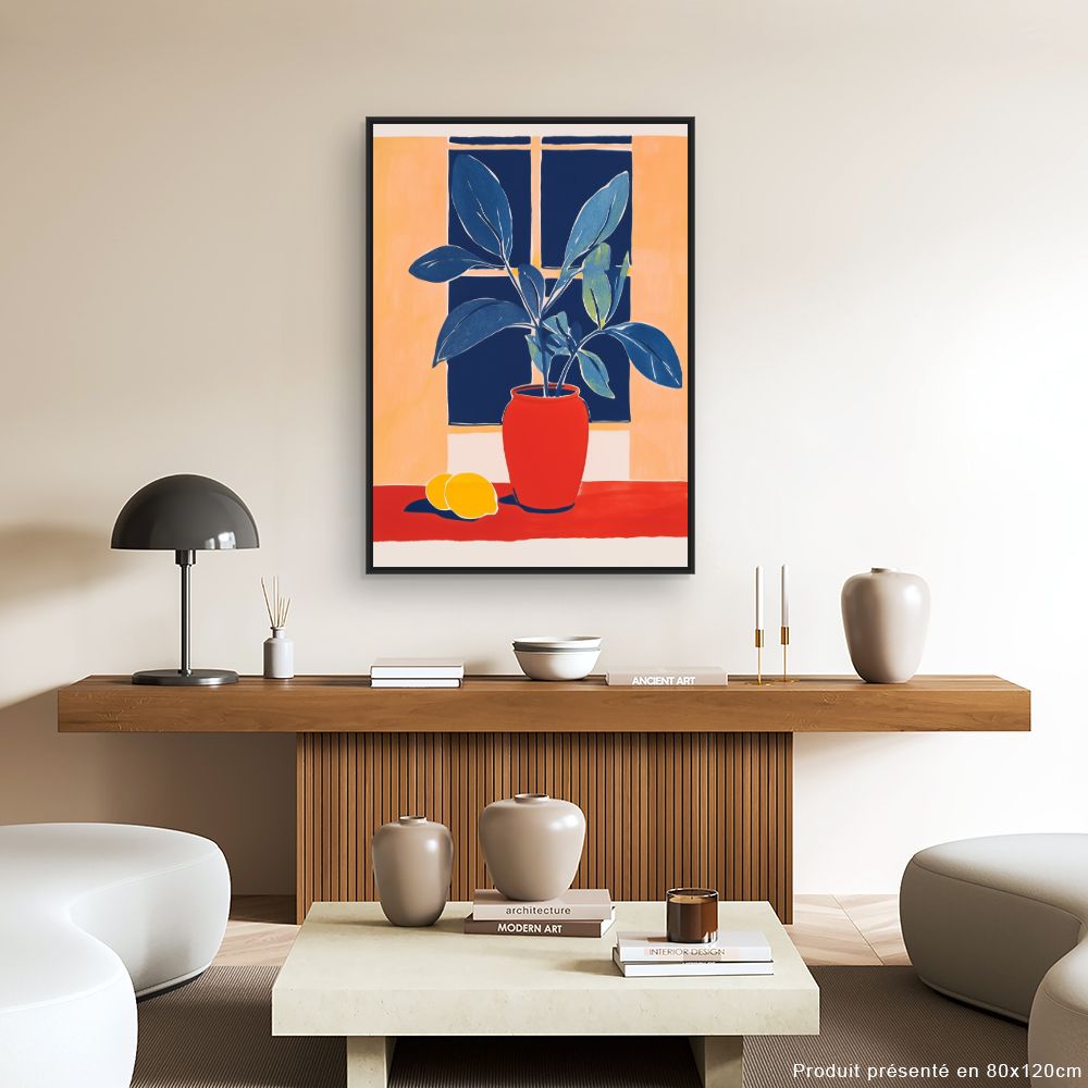 Toile "Plante en pot"