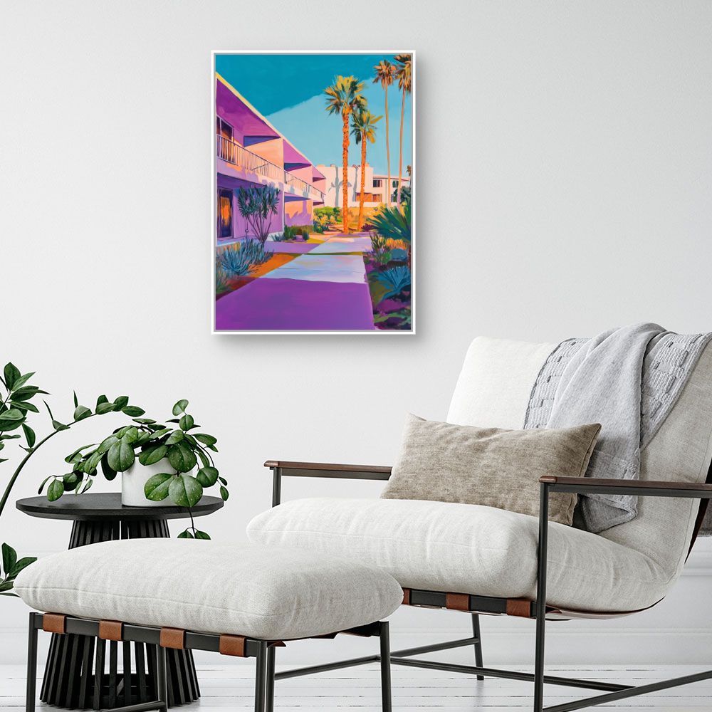 Toile "Paradisiaque moderne"