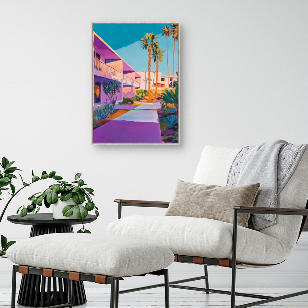 Toile "Paradisiaque moderne"