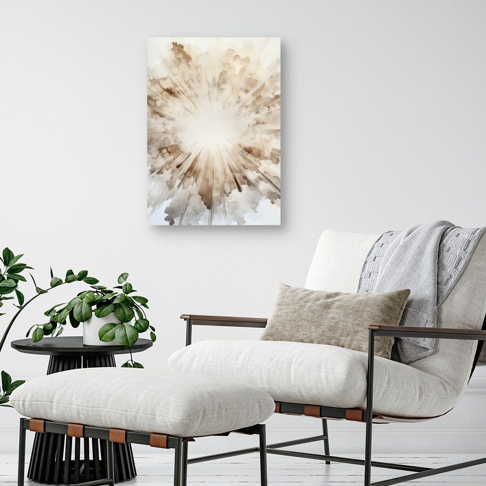 Toile "Explosion artistique"