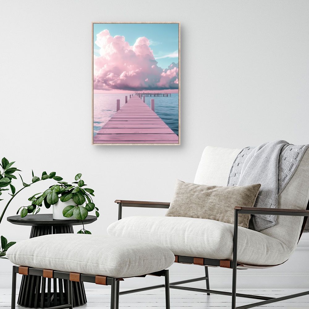 Schilderij "Serene Ponton"