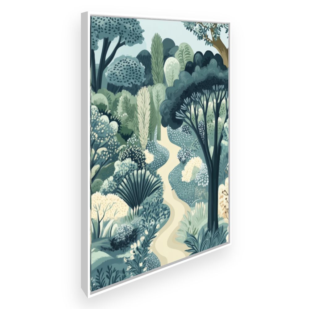 Toile Forêt enchantée – toile cadre blanc (slide 2)