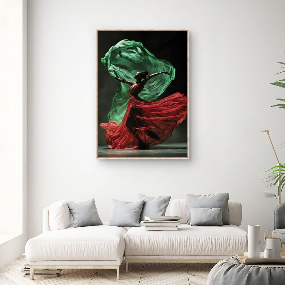 Toile "Danse gracieuse"