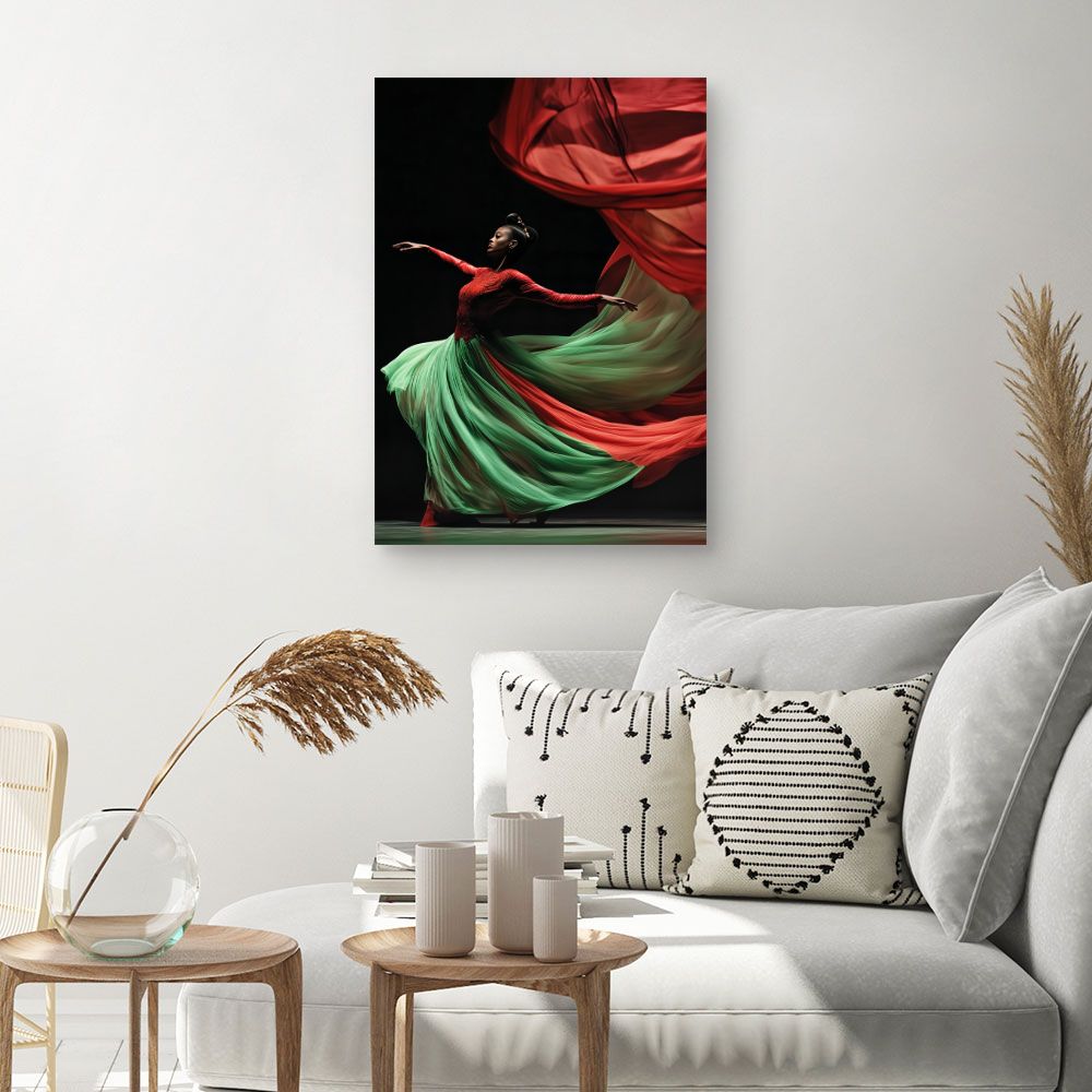 Toile "Danse harmonieuse"