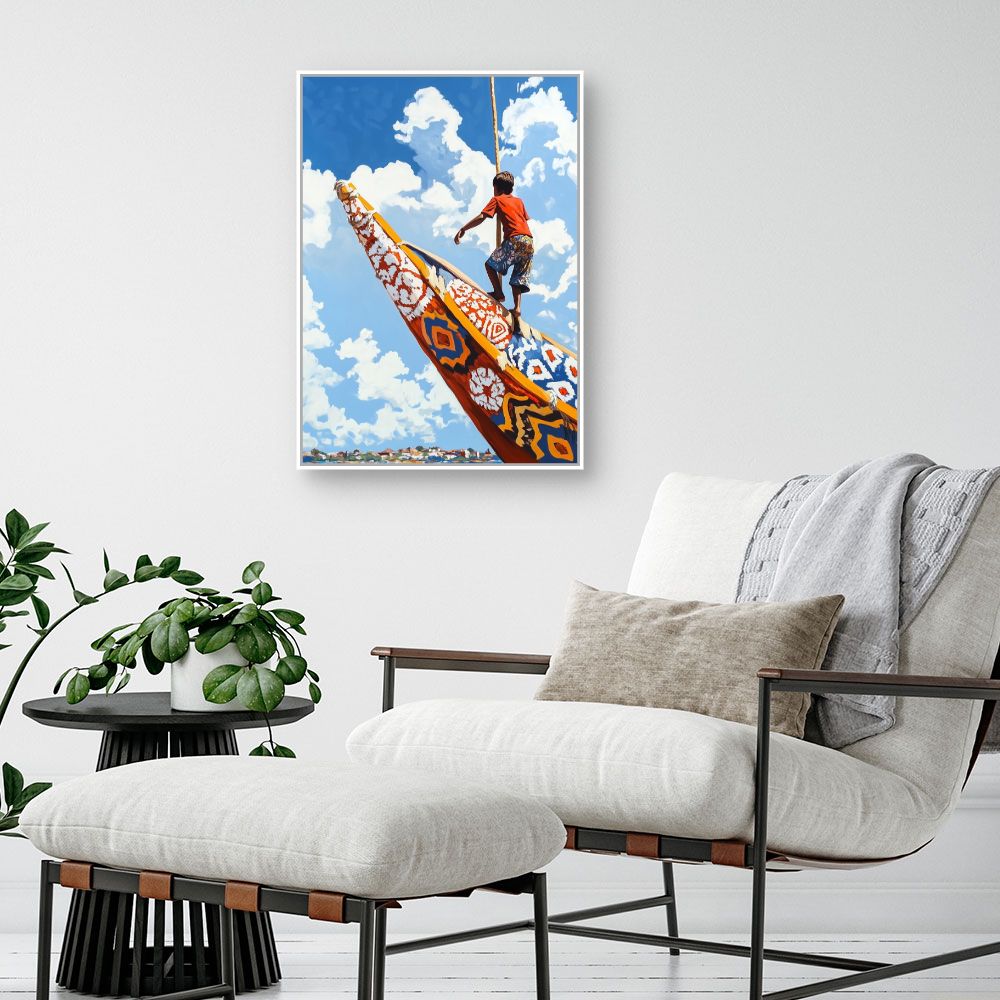 Toile "Enfance joyeuse"