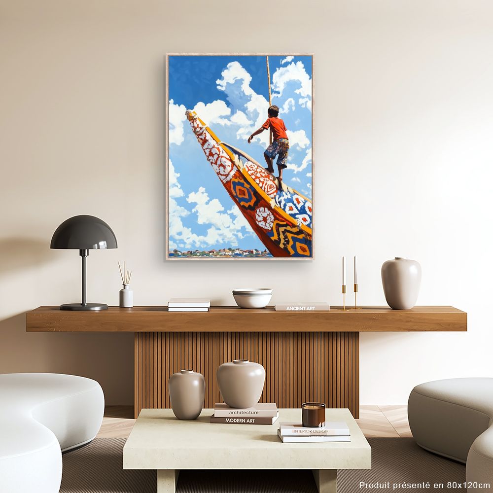 Toile "Enfance joyeuse"