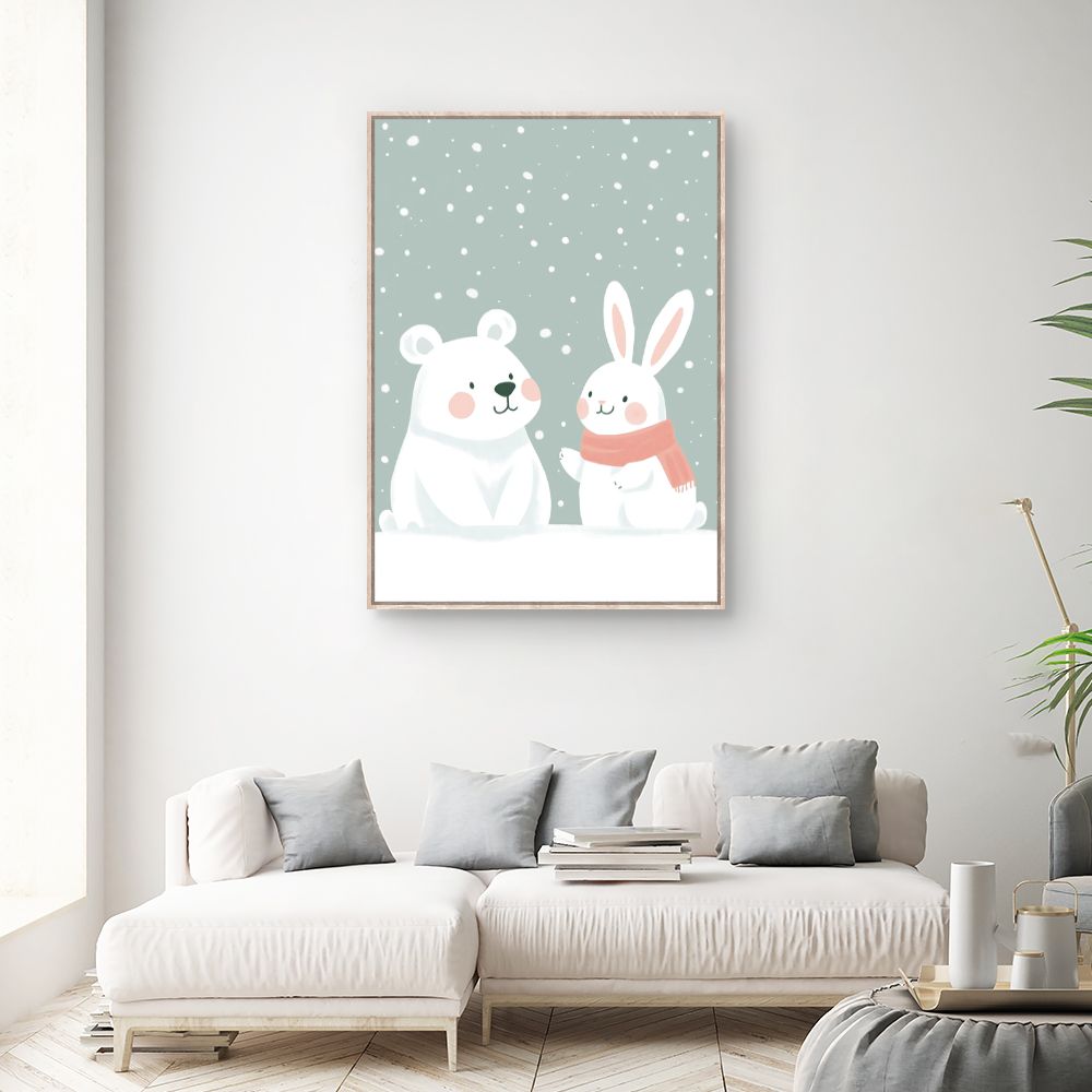 Tableau 'Amis hivernaux'