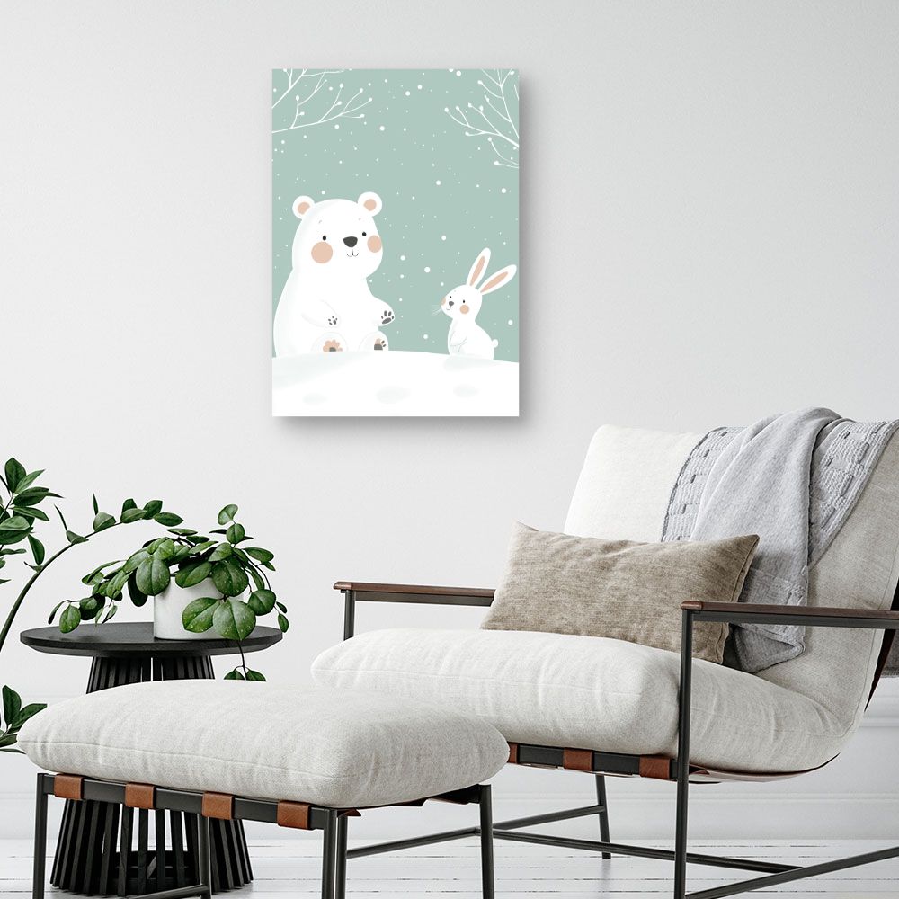 Tableau 'Duo adorable'