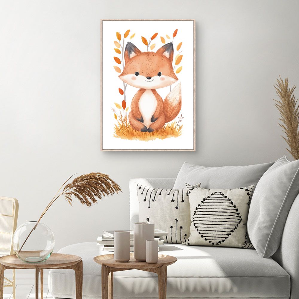 Tableau 'Renard joyeux'