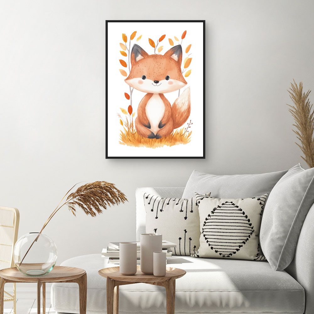Tableau 'Renard joyeux'