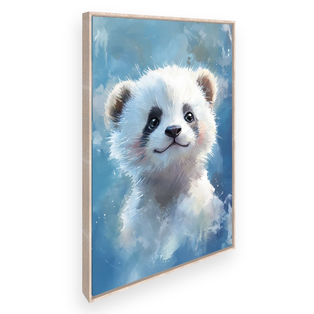 Tableau imprimé pour enfants 'Panda adorable'