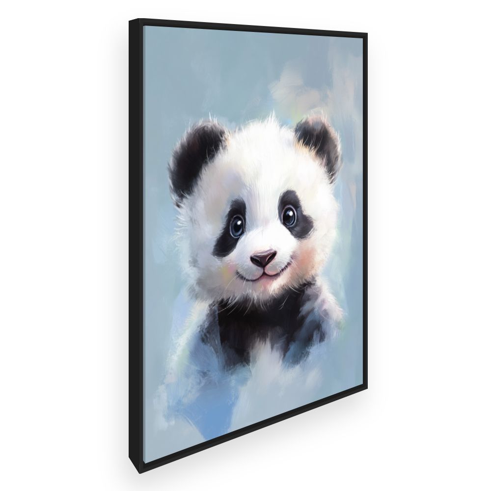 Tableau imprimé pour enfants 'Adorable bébé panda'