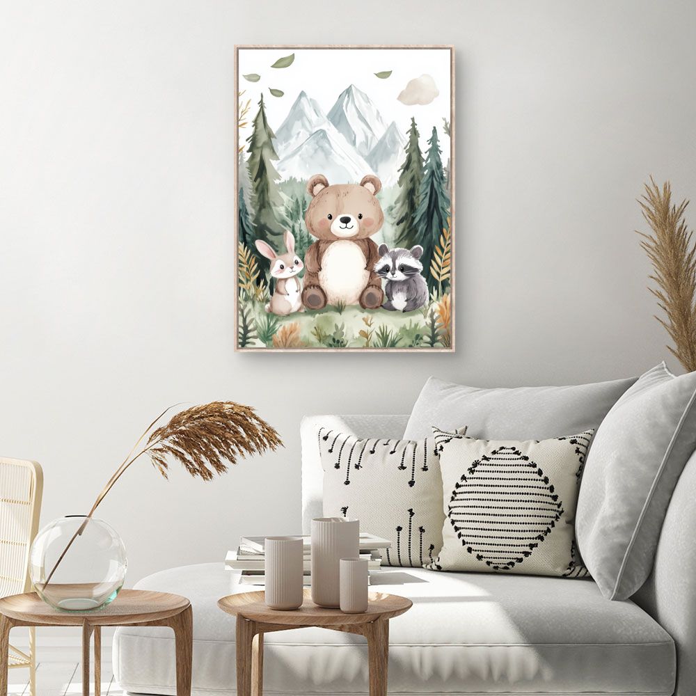 Tableau 'Amis de la forêt'