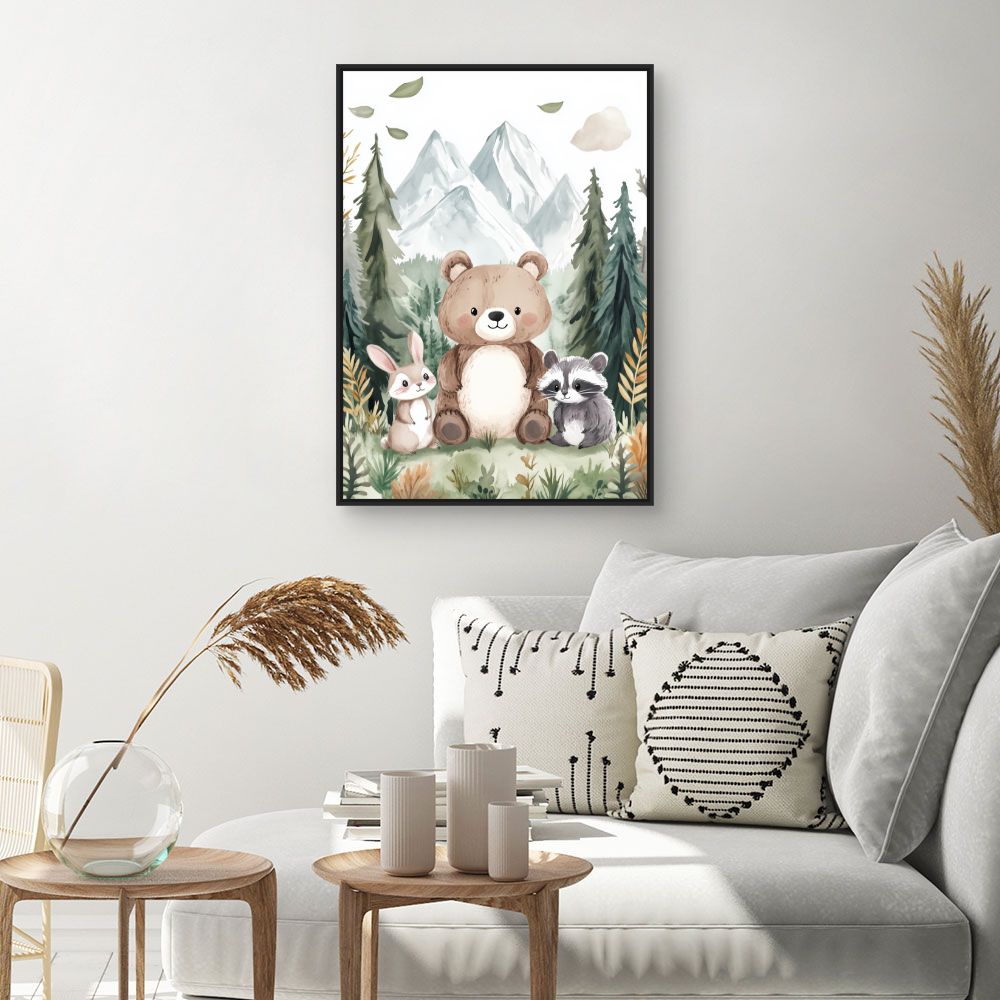 Tableau 'Amis de la forêt'
