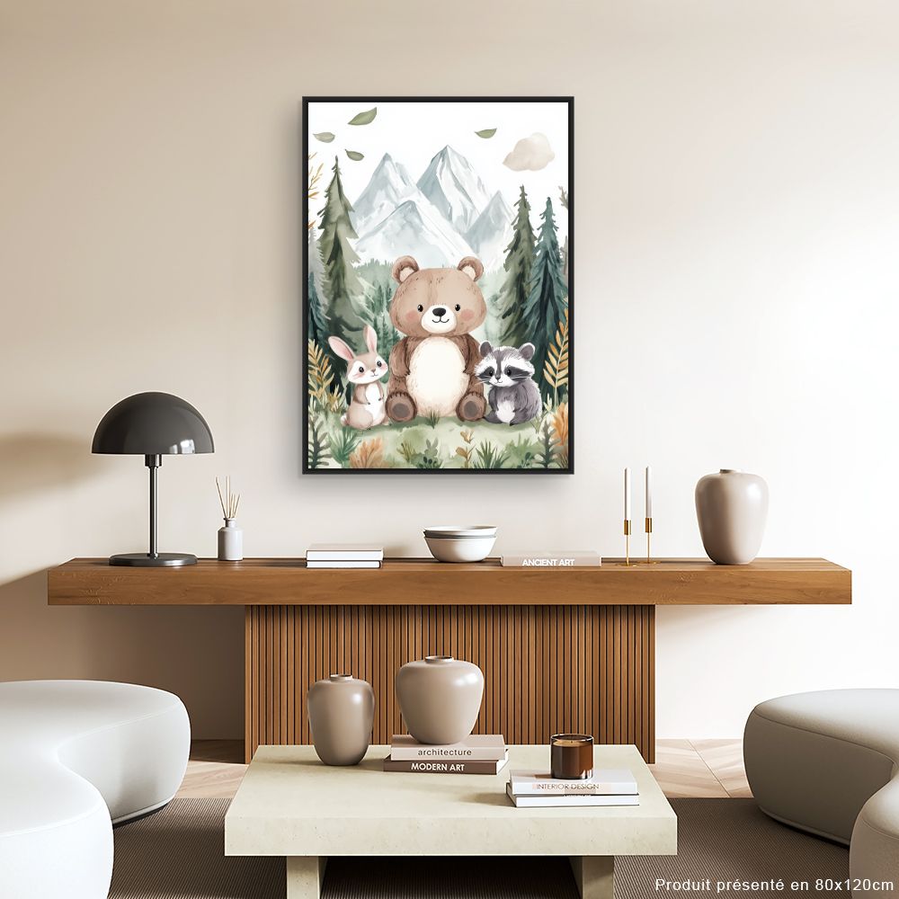 Tableau 'Amis de la forêt'