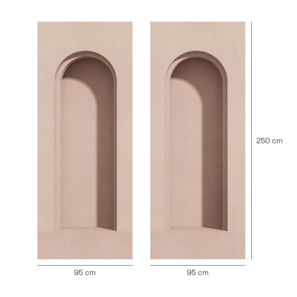 Papier peint "Arches élégantes"