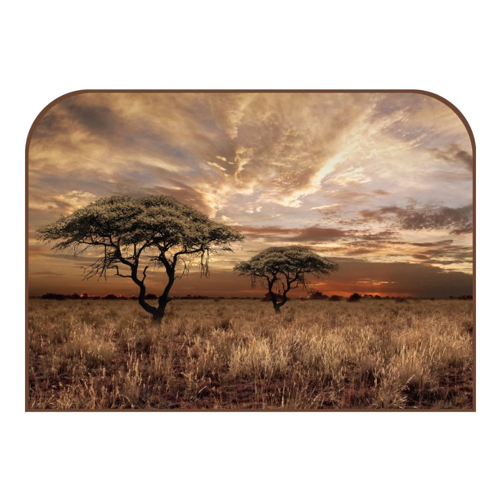 Tête de lit arbre – vue d'ambiance