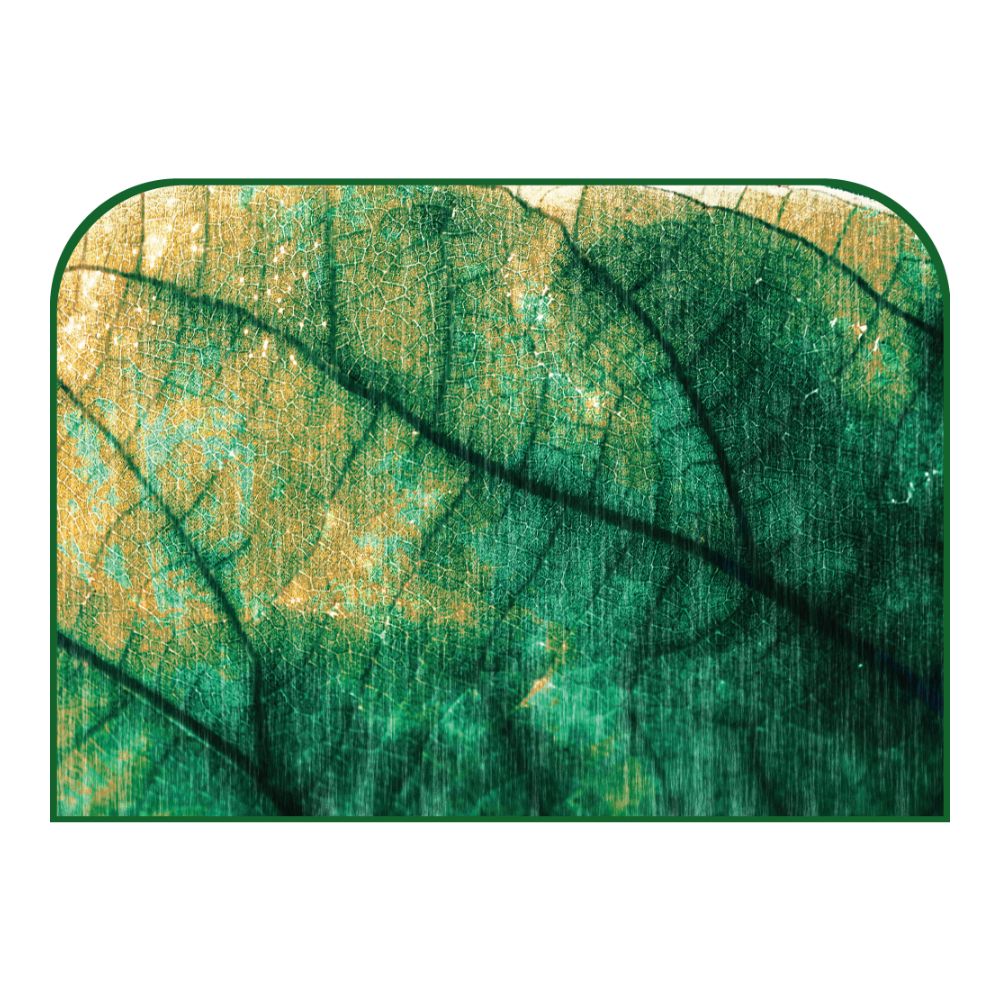 Tête de lit feuille – vue d'ambiance