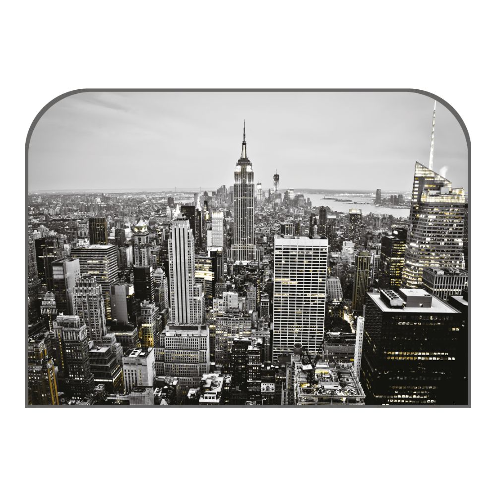 Tête de lit gratte-ciel – vue d'ambiance