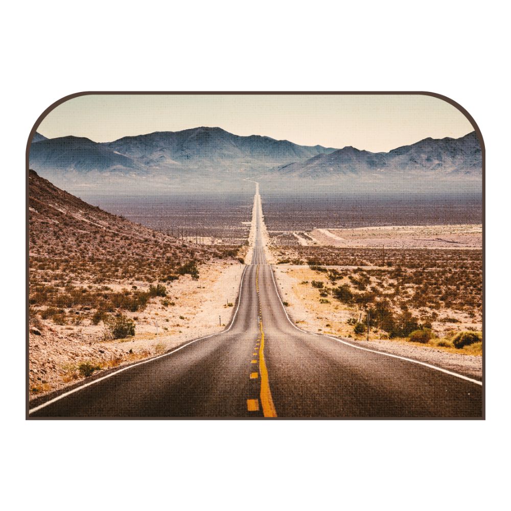 Tête de lit route – vue d'ambiance