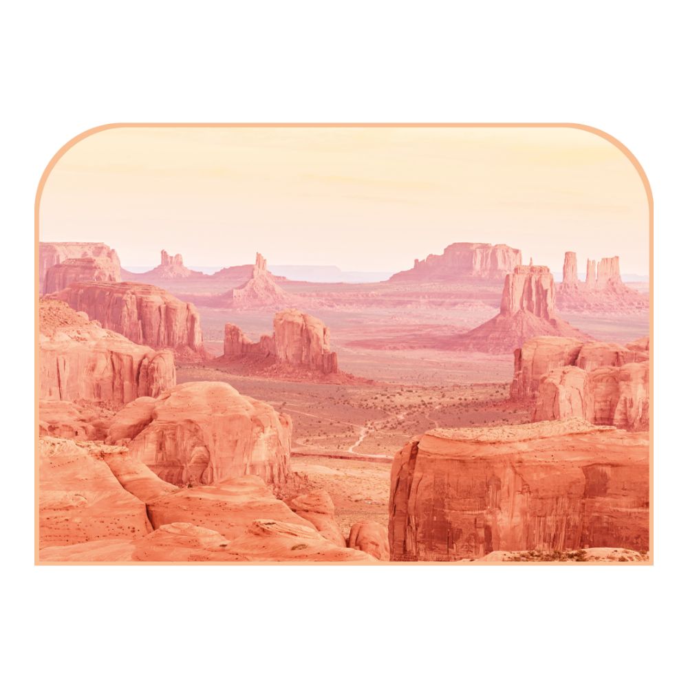 Tête de lit canyon – vue d'ambiance