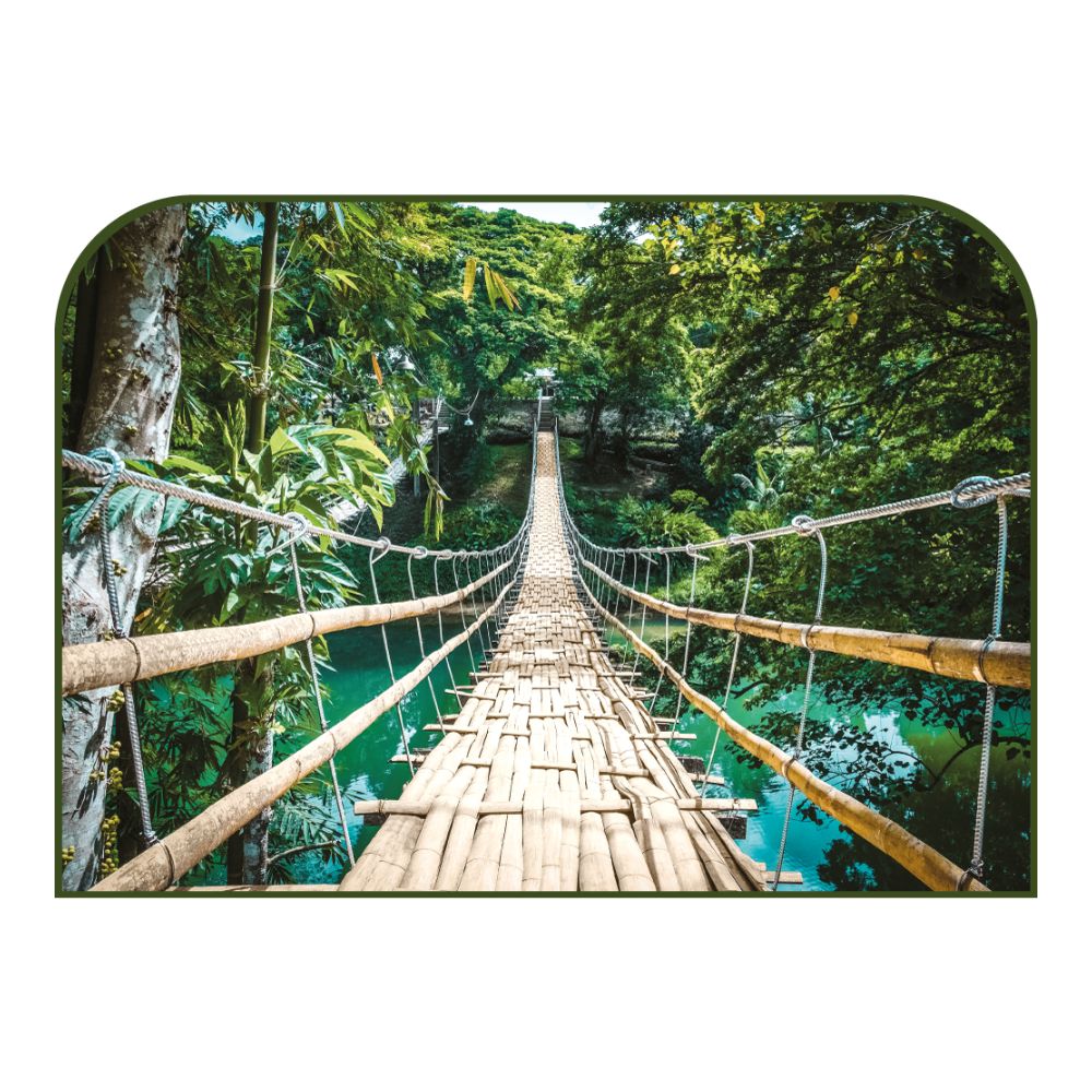 Tête de lit pont suspendu – vue d'ambiance