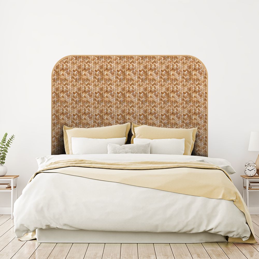 Tête de lit tressage – beige – 180 × 95 cm