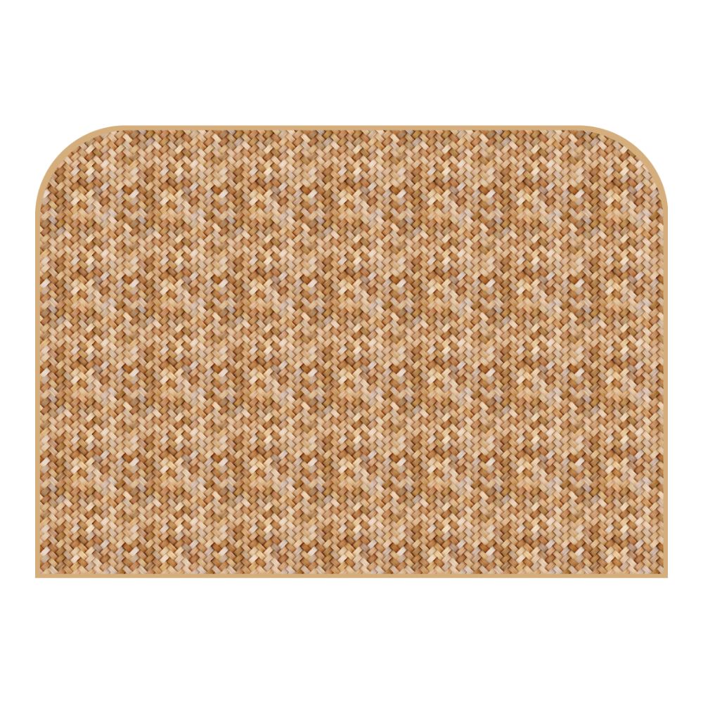 Tête de lit tressage – vue d'ambiance