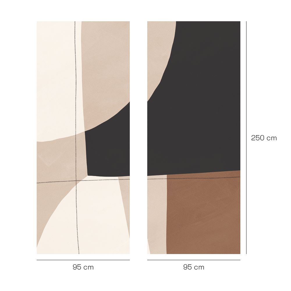 Papier peint "Formes modernes"