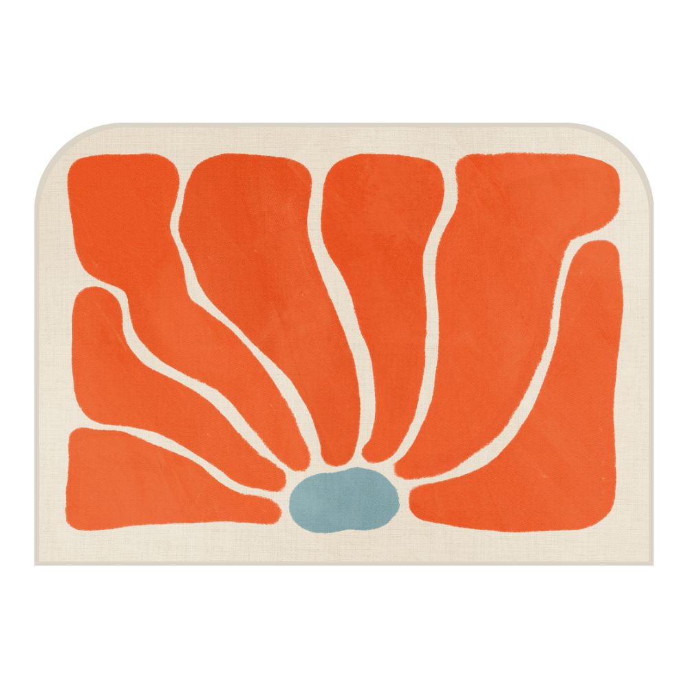 Tête de lit abstrait – vue d'ambiance