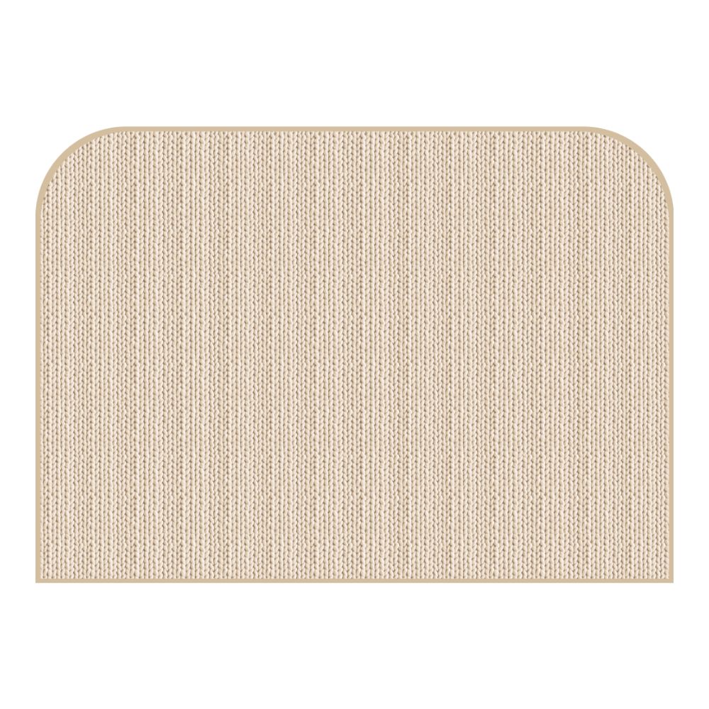 Tête de lit texture tricot – vue d'ambiance