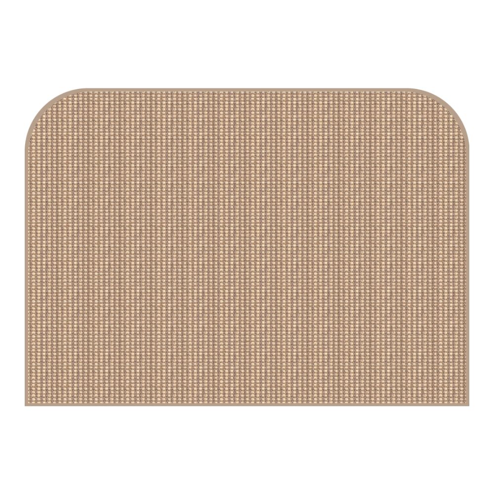 Tête de lit motif géométrique – vue d'ambiance