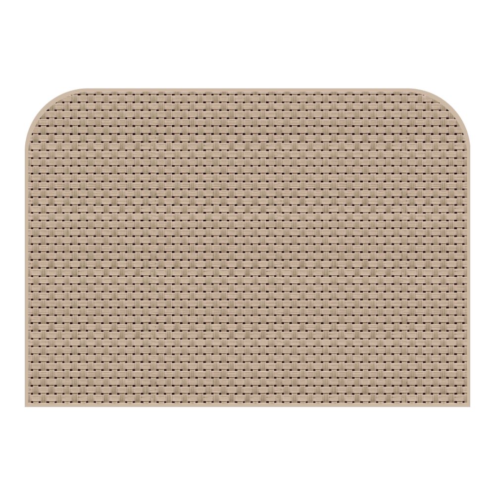 Tête de lit tissage – vue d'ambiance