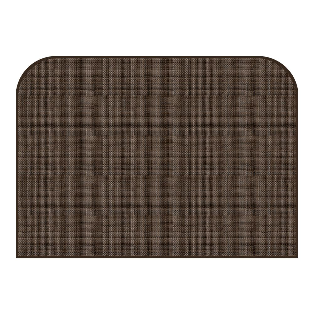 Tête de lit motif tissé – vue d'ambiance