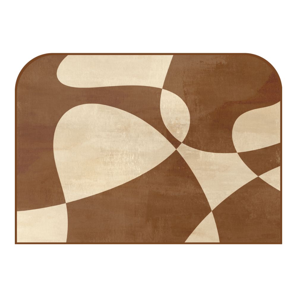 Tête de lit formes géométriques – vue d'ambiance